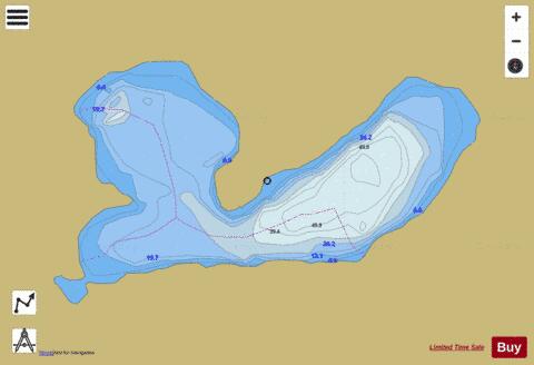 CA_ON_V_103412386 depth contour Map - i-Boating App