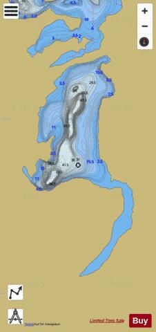 CA_ON_V_103412393 depth contour Map - i-Boating App