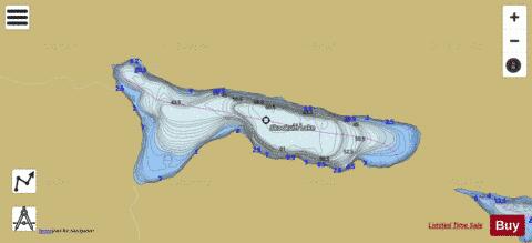 Skookum Lake depth contour Map - i-Boating App