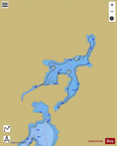 CA_ON_V_5b1734e804fc4d2485f823731cb2a4cc depth contour Map - i-Boating App
