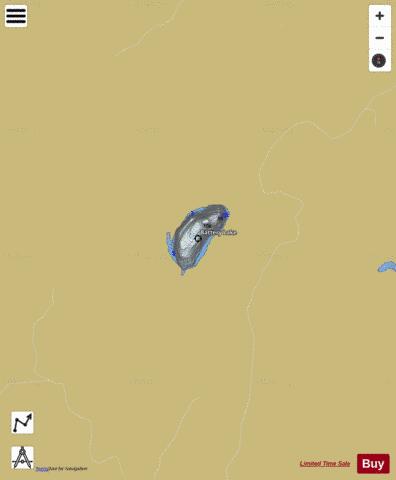 Battery Lake depth contour Map - i-Boating App
