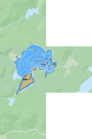 Sprat Lake Marine Chart - Nautical Charts App