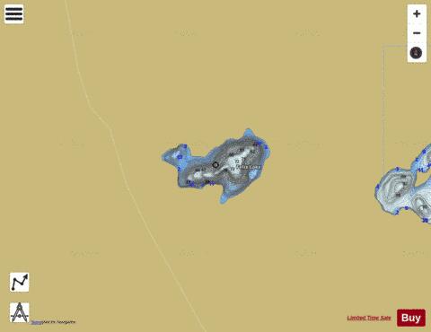 Felix Lake depth contour Map - i-Boating App