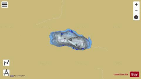 Joyces Lake / Stoughton Lake depth contour Map - i-Boating App