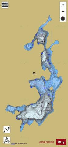 Lands And Forests Lake No 78 depth contour Map - i-Boating App