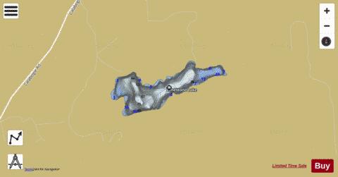 Limestone Lake depth contour Map - i-Boating App