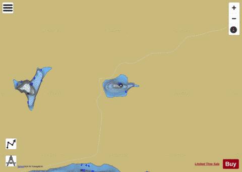 Mckecknie Lake depth contour Map - i-Boating App