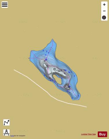 CA_QC_07250_qc depth contour Map - i-Boating App