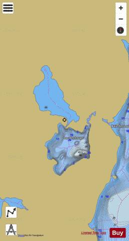 CA_QC_42561_qc depth contour Map - i-Boating App