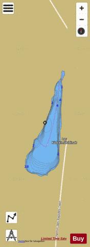 Kaockimakidinak Lac A (Lac A5754) depth contour Map - i-Boating App