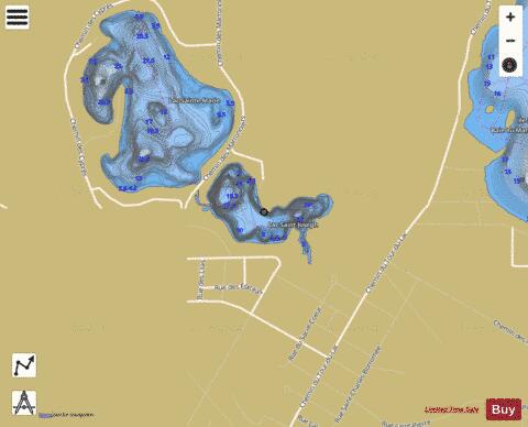 Saint-Joseph, Lac depth contour Map - i-Boating App