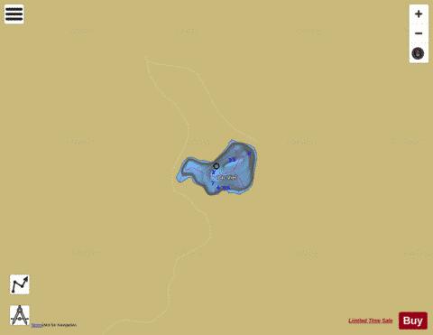 Viel, Lac depth contour Map - i-Boating App