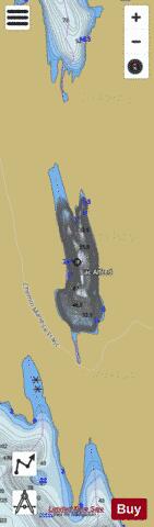 Alfred, Lac depth contour Map - i-Boating App