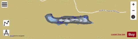 Trottier, Lac depth contour Map - i-Boating App