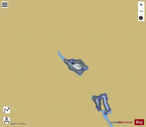 Toncamp, Lac depth contour Map - i-Boating App