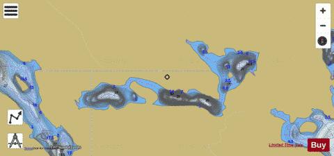 Brise, Lac depth contour Map - i-Boating App