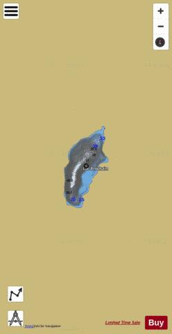 Prochain, Lac depth contour Map - i-Boating App