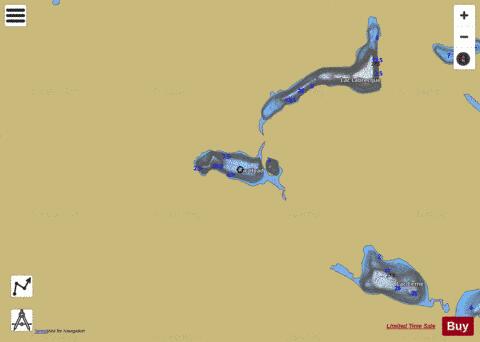 Head, Lac depth contour Map - i-Boating App