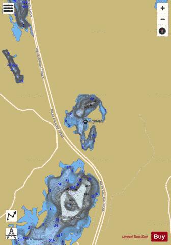 Labyrinthe, Lac depth contour Map - i-Boating App