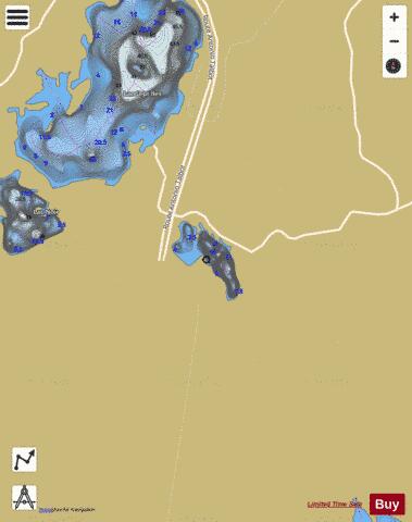 Esperance, Lac de l' depth contour Map - i-Boating App