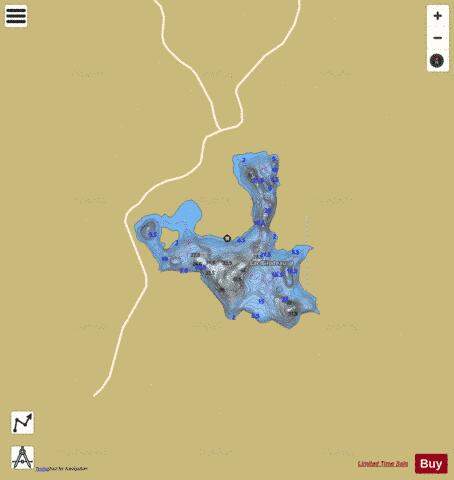 Bilodeau, Lac depth contour Map - i-Boating App