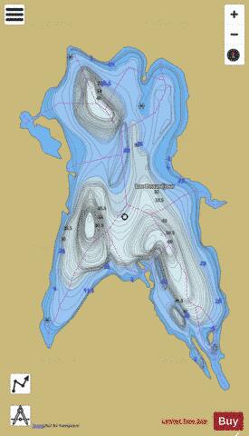 Beausejour, Lac depth contour Map - i-Boating App