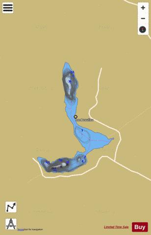 Beaulieu, Lac depth contour Map - i-Boating App