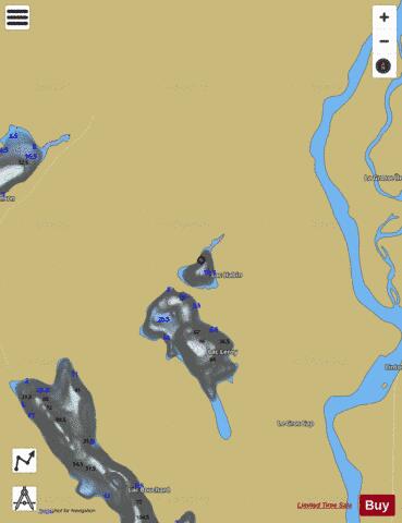 Habin, Lac depth contour Map - i-Boating App