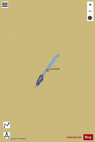 Forestier, Lac depth contour Map - i-Boating App