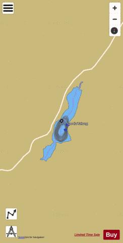 Talweg, Lac du depth contour Map - i-Boating App