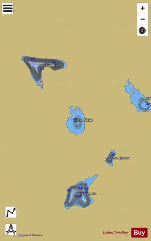 Nickie, Lac depth contour Map - i-Boating App