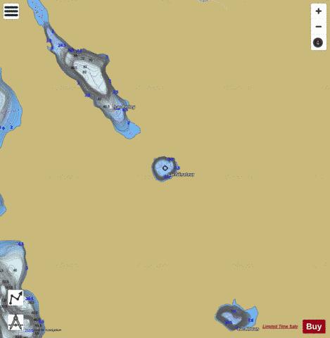 Senateur, Lac depth contour Map - i-Boating App