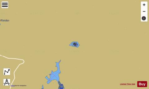 Taons, Lac des depth contour Map - i-Boating App