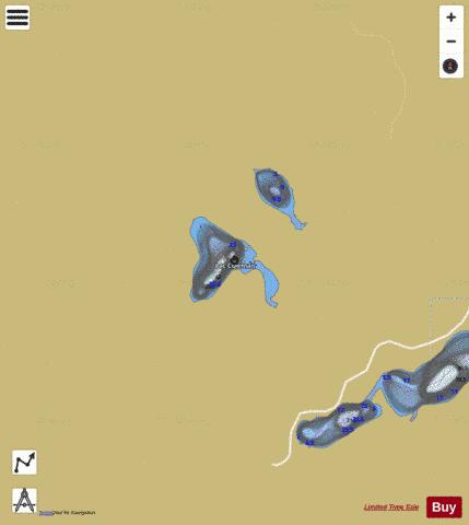 Coleman, Lac depth contour Map - i-Boating App