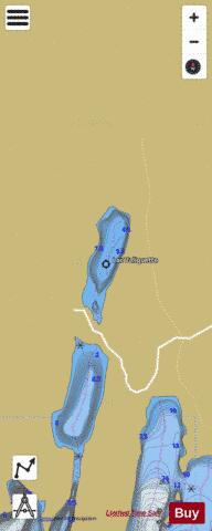 Valiquette, Lac depth contour Map - i-Boating App