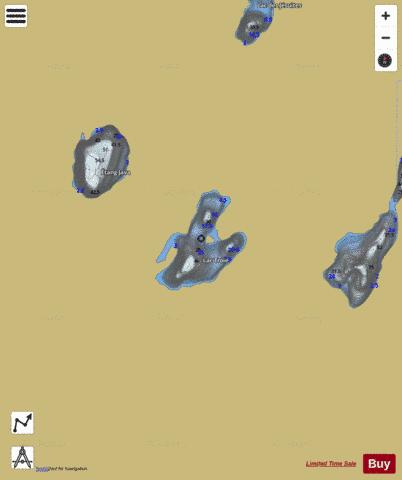 Troie, Lac depth contour Map - i-Boating App