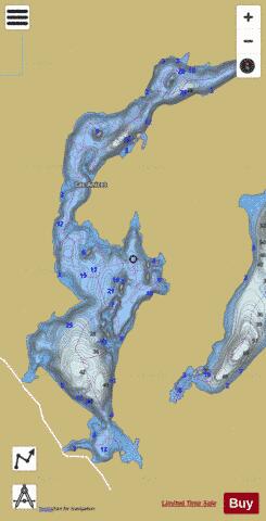 ANICET depth contour Map - i-Boating App