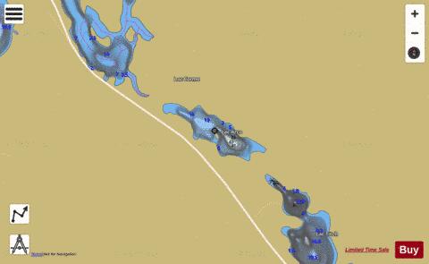 Arco  Lac depth contour Map - i-Boating App