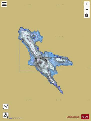 Bilodeau, Lac depth contour Map - i-Boating App