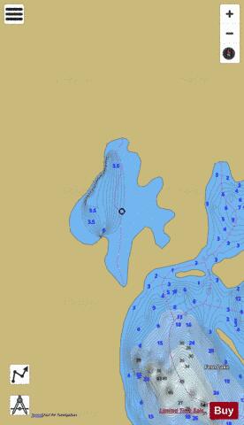 Atchison Lake depth contour Map - i-Boating App