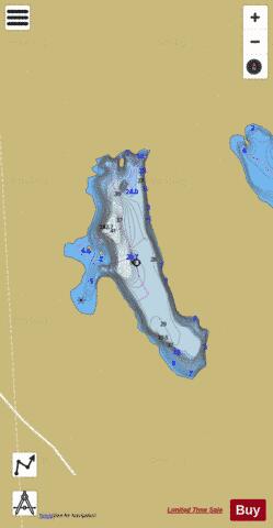 McRobbie Lake depth contour Map - i-Boating App
