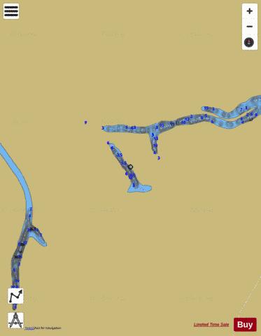 S.P.C. Spoilpit B depth contour Map - i-Boating App