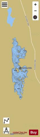 Braeburn depth contour Map - i-Boating App