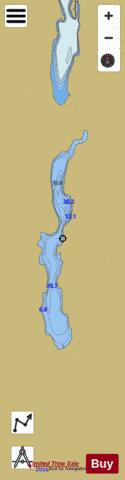 Canyon depth contour Map - i-Boating App