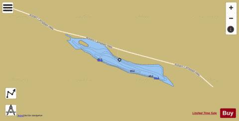 Fisheye depth contour Map - i-Boating App