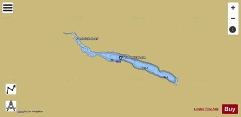 Frederick depth contour Map - i-Boating App
