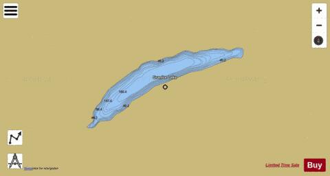Granite depth contour Map - i-Boating App