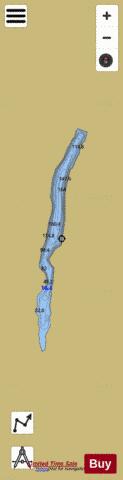 Jojo depth contour Map - i-Boating App