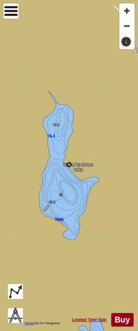 Little Braeburn depth contour Map - i-Boating App