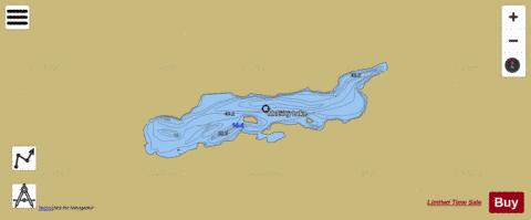 McEvoy depth contour Map - i-Boating App
